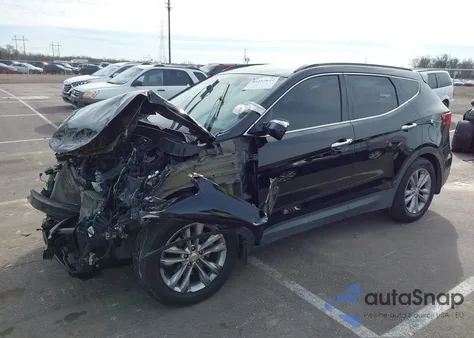 2018 Hyundai Santa Fe Sport 2.0T z USA, uszkodzony, nr VIN 5NMZU4LA9JH073182